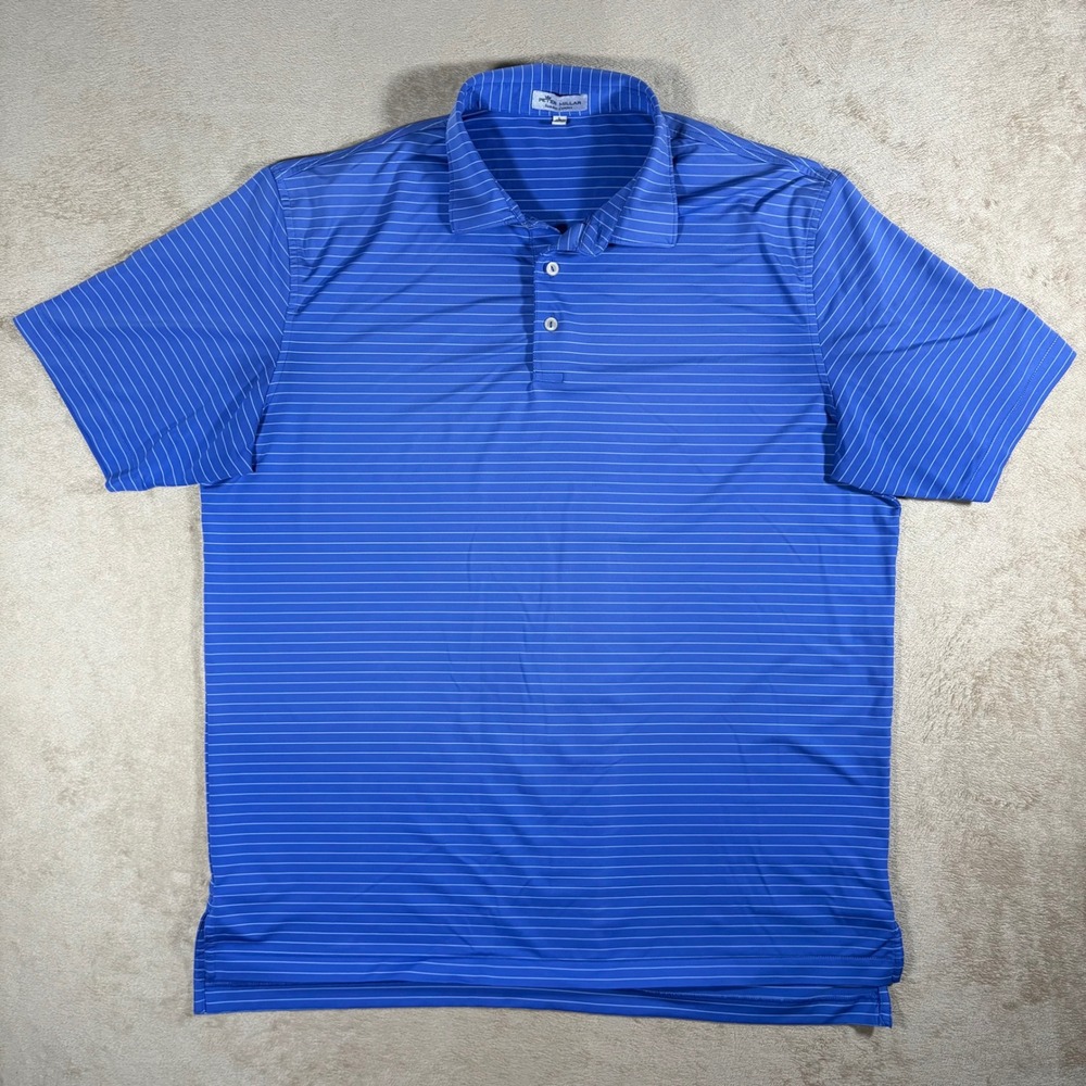 Brackenridge Golf Club‎ - Peter Millar Summer Comfort Polo Blue Men's Large
